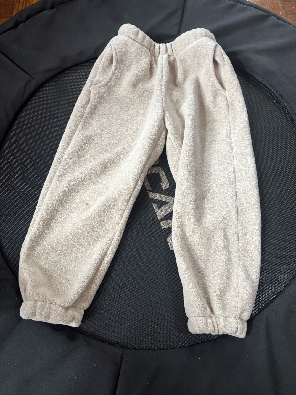 Zara Light Gray Fleece Joggers